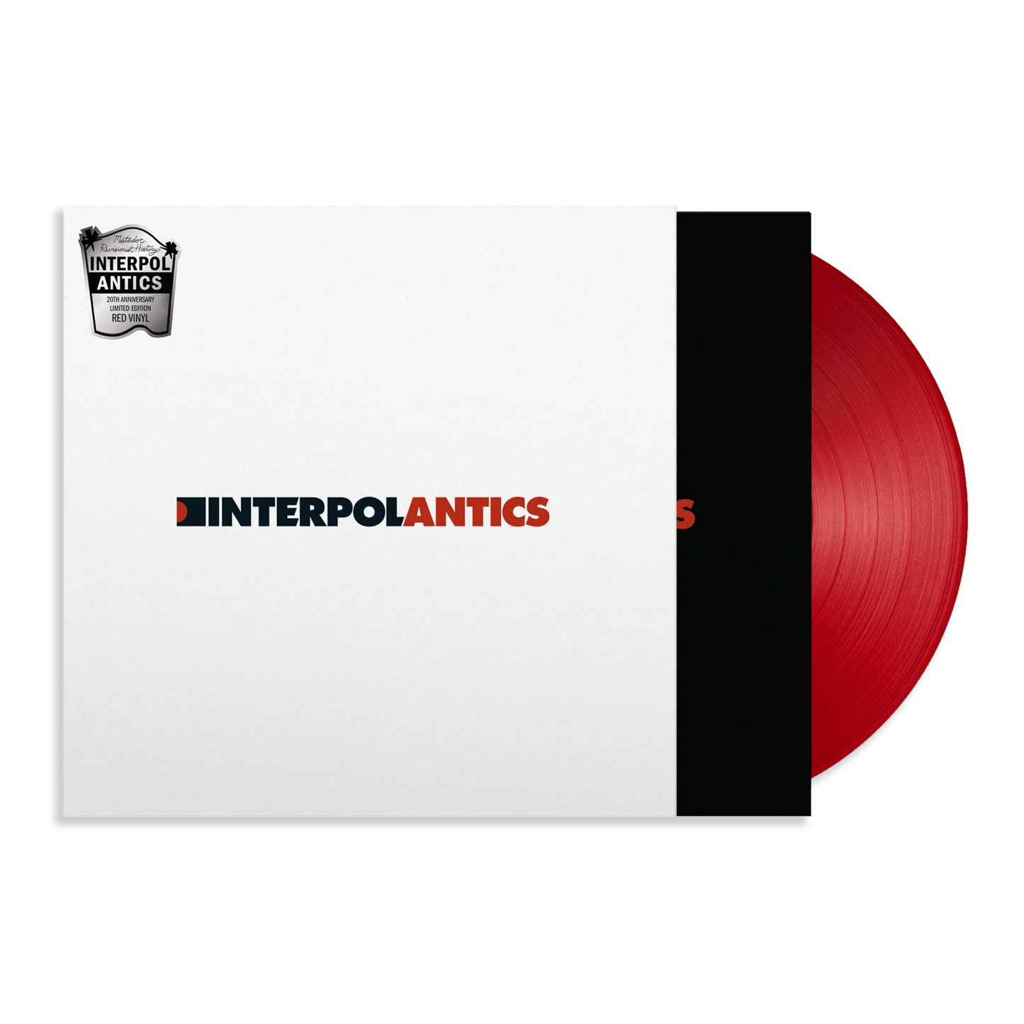 Interpol - Antics (20th Anniversary) | LP Color Rojo