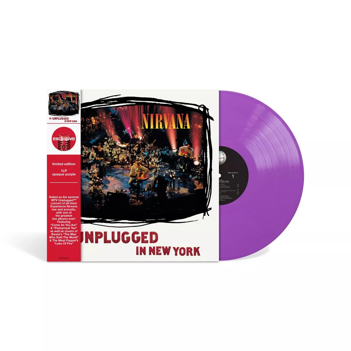 Nirvana - Unplugged | LP Color Morado