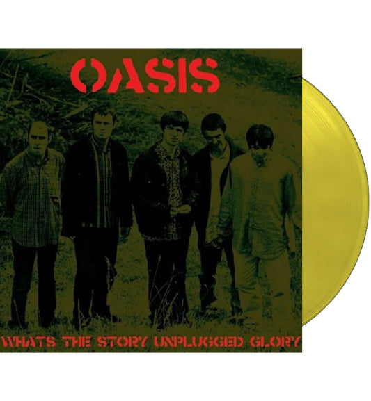 Oasis - What's The Story Unplugged Glory | LP Color Amarillo