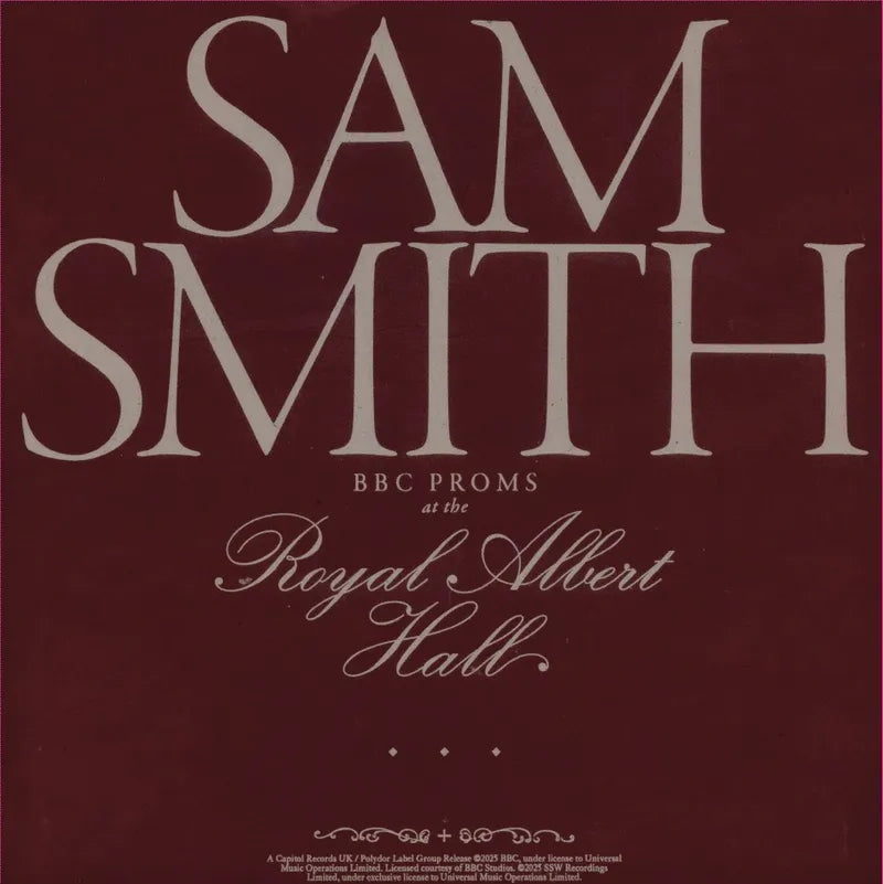 Sam Smith - BBC Proms At The Royal Albert Hall | 2LP RSD2025