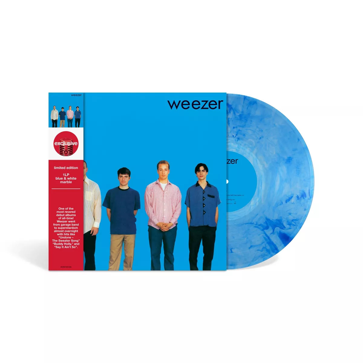 Weezer - Weezer | LP Color Azul y Blanco Marmoleado