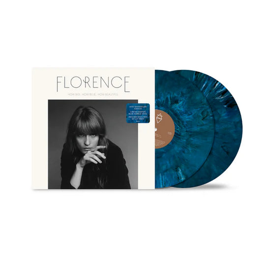 (Preventa) Florence + The Machine  How Big, How Blue, How Beautiful (10th Anniversary Edition) | 2LP Color Azul Mármol