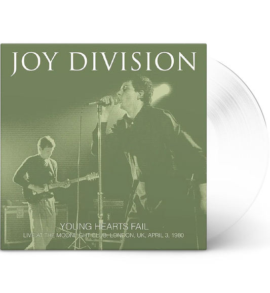 Joy Division - Young Hearts Fail: Live At The Moonlight Club, London, UK, April 3, 1980 | LP Transparente
