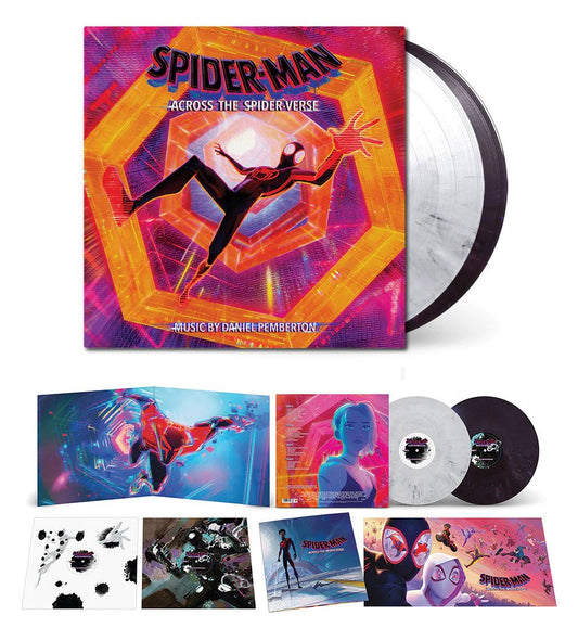 Daniel Pemberton - Spider-Man: Across the Spider-Verse | 2LP Color Blanco/Negro y Morado (Original Score)