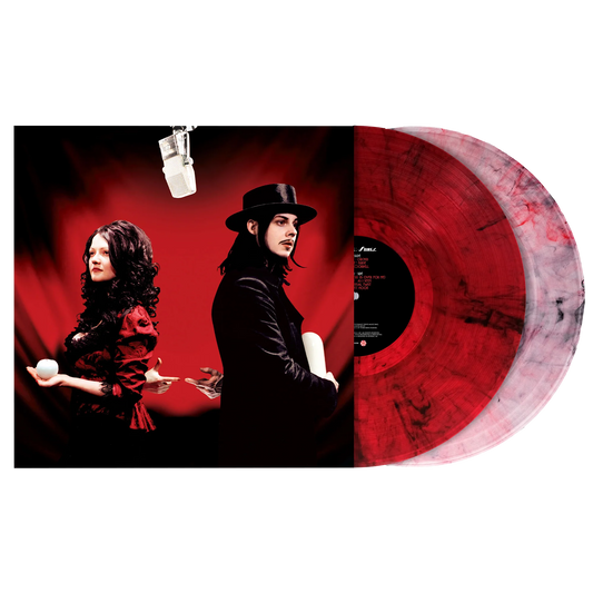 The White Stripes - Get Behind Me Satan | 2LP 20 Aniversario Red/Clear With Black Wisp
