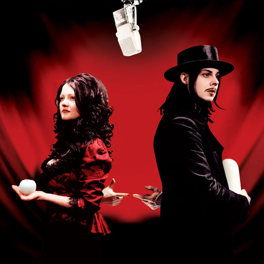 The White Stripes - Get Behind Me Satan | 2LP 20 Aniversario Red/Clear With Black Wisp