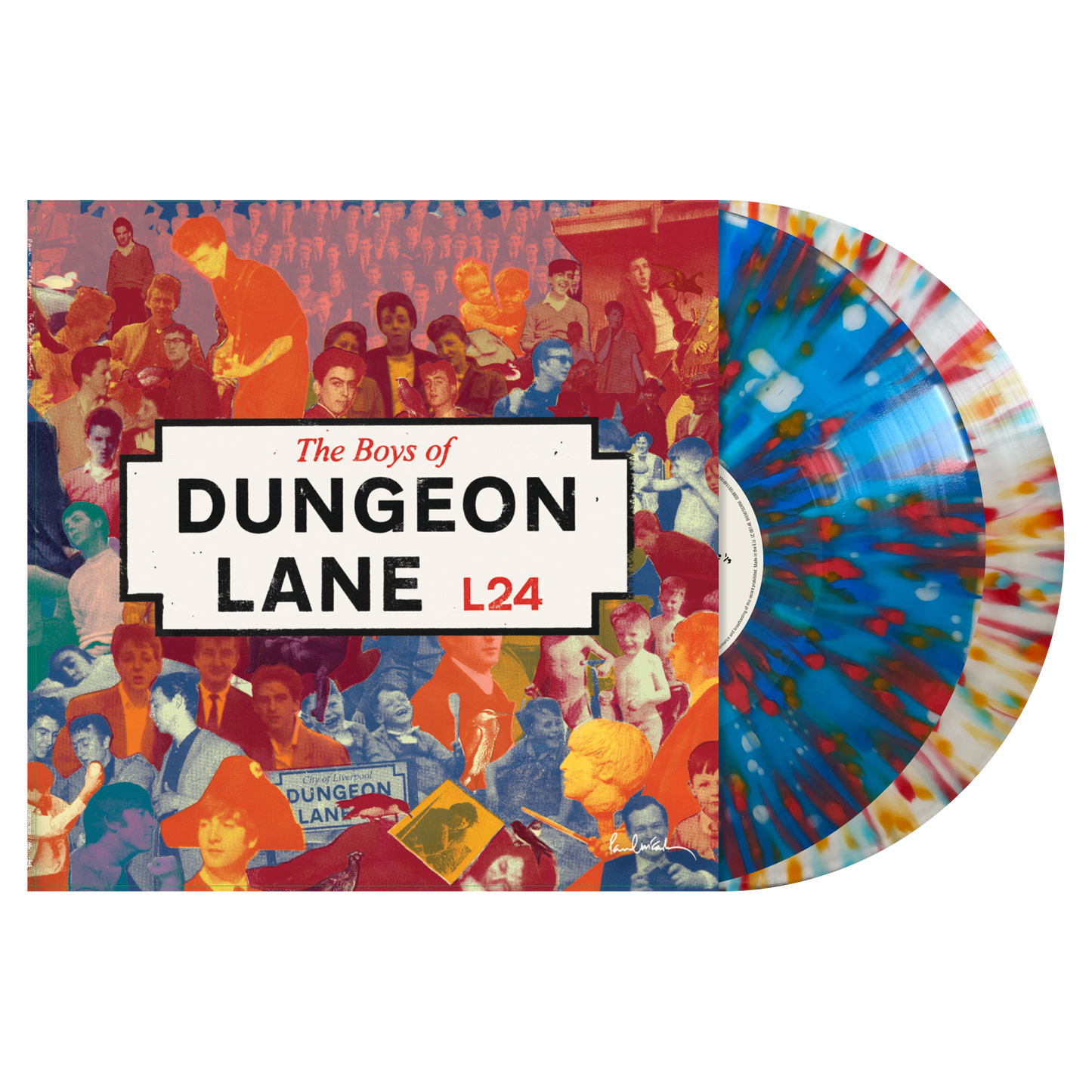 Paul McCartney - The Boys Of Dungeon Lane Special Edition 2LP Splatter y Blue Liquid