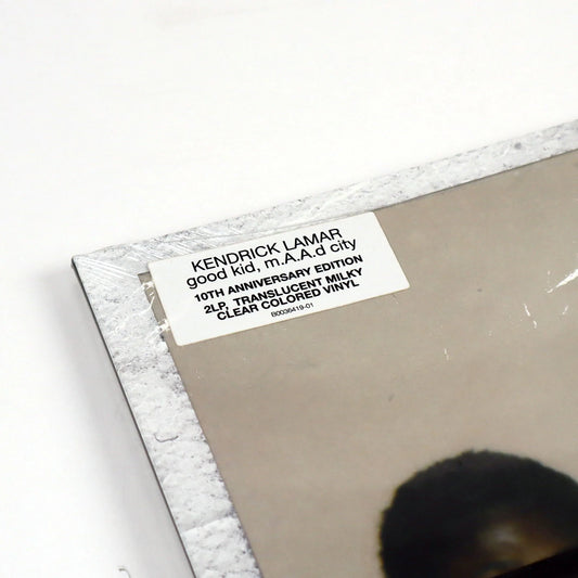 Kendrick Lamar - Good Kid, M.A.A.d City | 2LP Color Milky Clear Edición 10° Aniversario