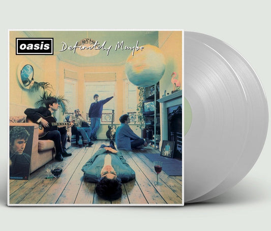 Oasis - Definitely Maybe | 2LP Color Plata Edición 25 Aniversario